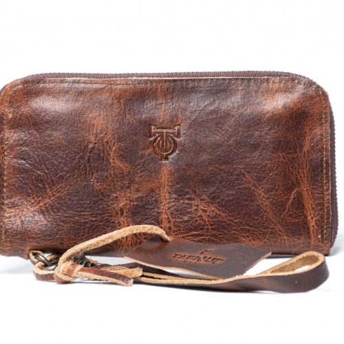 Cartera Zipper Padock Miel